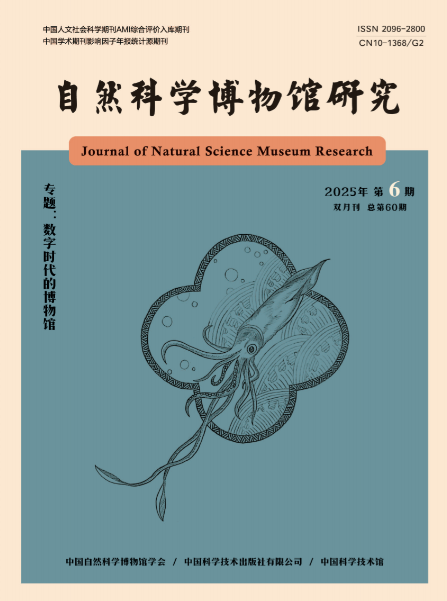 自然科学博物馆研究期刊封面